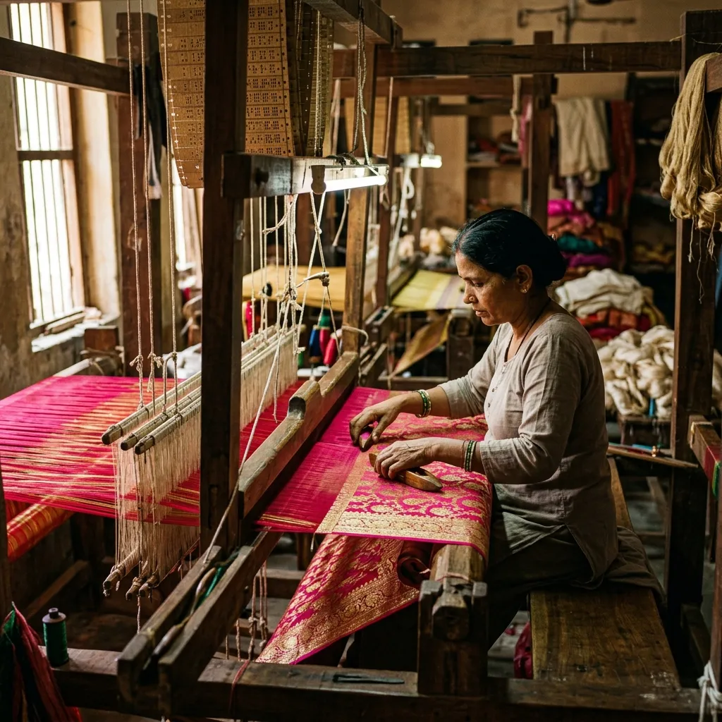 Banarasi Silk Weavers Varanasi
